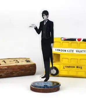 16cm anime Japonez figura black butler Kuroshitsuji Sebastian Ciel acrilic figura model crylic acțiune figura