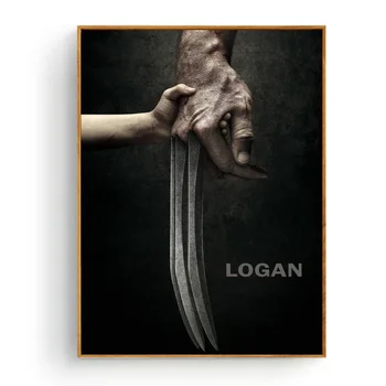 Logan (2017) Movie Poster Art Dormitor Decorative Matase Tesatura Pânză De Imprimare Fara Rama