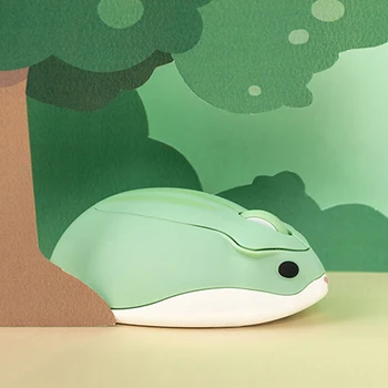 Desene animate drăguț Hamster Mouse-ul fără Fir USB Optical Calculator Mini Mouse-ul 1600DPI Hamster Design Mică Parte Soareci Pentru Fata Laptop