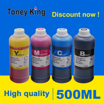 Toney Regele 500ml Sticla de Cerneală de Imprimantă Kituri de Refill Pentru HP 902 903 904 905 906 907 908 909 XL Cartușe Reîncărcabile Pentru Imprimanta