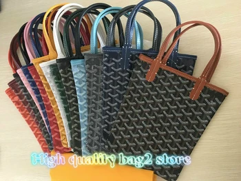 De lux nou mini-geantă de cumpărături de înaltă calitate din piele portabil sac găleată