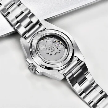 PAGANI DESIGN 2020 Nou de Lux Barbati Ceas Automată de Safir din Oțel Inoxidabil rezistent la apa Ceasul Omul Ceas Mecanic Reloj Hombre