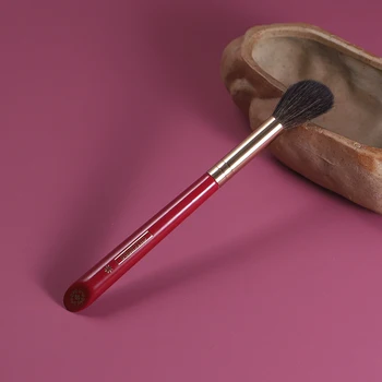 CHICHODO machiaj perie-Lux Trandafir Roșu serie-de înaltă calitate, păr de capră bronzer perie-instrument de cosmetice-make up brush-frumusete pen