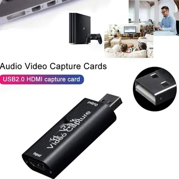 VideoCardCaptureHDMI-compatibleCaptureCard Streaming VHS Placa de Captura USB 2.0 Carduri Grabber Recorder Cutie fr Joc PS4 DVD-Foto