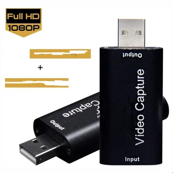 VideoCardCaptureHDMI-compatibleCaptureCard Streaming VHS Placa de Captura USB 2.0 Carduri Grabber Recorder Cutie fr Joc PS4 DVD-Foto