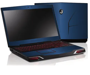 KH Laptop Periat Sclipici Autocolant Piele Capac Protector pentru 17 Alienware M17X R3 R4 ANW17 17.3-inch 2012 release