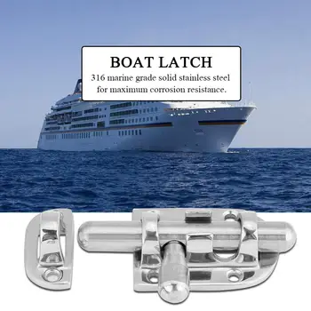 Marin Barca Geamul Portierei dispozitivul de Blocare Diapozitiv Butoi Bolt Incuietoare din Inox 60mm 110mm