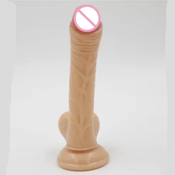 Realist Moale De Silicon Vibrator Mare Ventuza Realist Penis Pune Pe Perete Super Mare Grosime A Penisului Penis Accesoriu Pentru Femei 18+