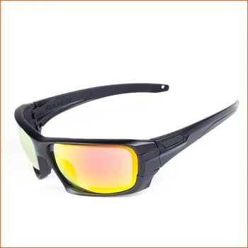 4 lentile Polarizat ochelari de Soare UV400 protecție Militară Ochelari TR90 Bărbați Armata Google Bullet-dovada Ciclism Ochelari