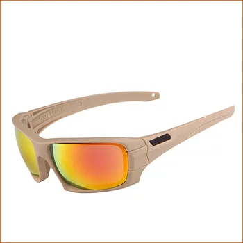 4 lentile Polarizat ochelari de Soare UV400 protecție Militară Ochelari TR90 Bărbați Armata Google Bullet-dovada Ciclism Ochelari