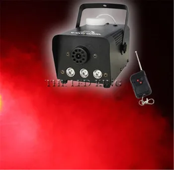 Fără fir de control de la Distanță a CONDUS 500W 1000W mașină de fum/RGB masina de ceata/fum profesional ejector/etapa DJ echipamente/LED fogger