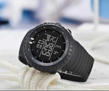 DOMNILOR Bărbați Ceas Digital de Moda Multifuncțional în aer liber, Ceasuri Sport Barbati CONDUS Cronograf rezistent la apa Ceasul montre homme
