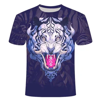 Celebrul animal bărbați și femei tricou cu mânecă scurtă T-shirt de imprimare 3dt tricou casual hip-hop-ul 3d de imprimare T-shirt de sus XXS-6XL