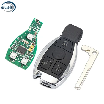 3 Butoane Smart Key Fob 315MHz 433MHz pentru Mercedes Benz Auto Cheie de la Distanță de Sprijin NEC Și BGA 2000+ An
