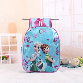 Desene animate Disney printesa rucsac copii gradinita geanta Frozen Elsa geantă de mână fată băiat sac de cadouri pentru elev de stocare carte