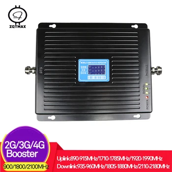 ZQTMAX 75dB 2g 3g 4g Mobile Amplificator de Semnal WCDMA DCS repetor GSM 900 1800 2100 UMTS, LTE Celulare amplificator de semnal de Date pe internet