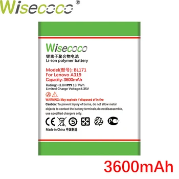 Wisecoco BL171 Baterie 3600mAh Pentru Lenovo A319 A60 A500 A65 A390 A368 A390T A356 A370E A376+Numărul de Urmărire