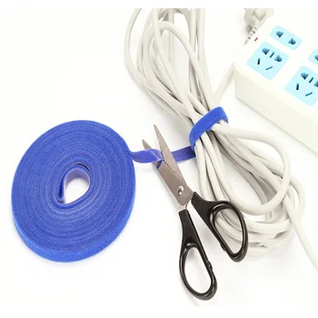 25 m / rola magic cablu de leg magic catarama latime 2 cm /Magic cablu cravată linie computer prin cablu cască bobinator leg cu un cablu DIY
