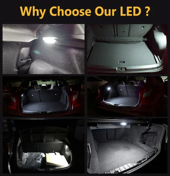 LED portbagaj Interior Lumina Lămpii din Portbagaj Pentru Honda Civic Accord Oraș CR-Z CR-V Jazz se Potrivesc Crosstour FR-V, HR-V, Insight