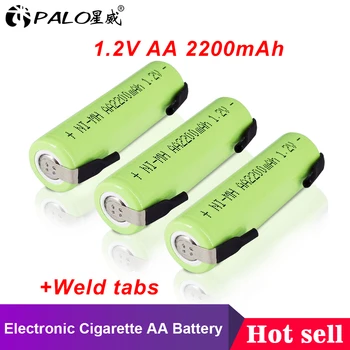 Tigara electronica Baterie 1.2 V AA Baterii Reîncărcabile AA NiMH 2200mAh Baterii Pentru Telefon fără Fir aparat de Ras Periuta de dinti