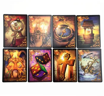 Tarot Divinație Multiplayer Joc De Partid Carte Tarot Card De Elemente De Recuzită De Joc Magic Recuzita Carte De Magie Profeția Card