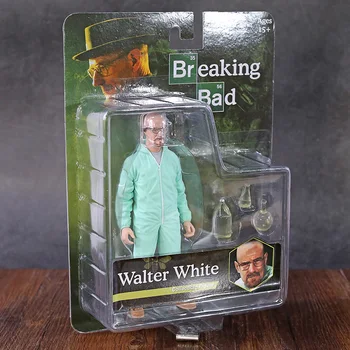 MEZCO Toys Breaking Bad Heisenberg Walter White În Verde Costum de protecție din PVC Figura de Colectie Model de Jucărie 16cm