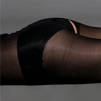 Sexy Femei Dresuri Deschis Picioare Strălucitoare Ulei De Lumini Ciorapi Chilot Lichidului De Răcire Femme Medias De Mujer Femme Luminoase Ciorapi De Mătase