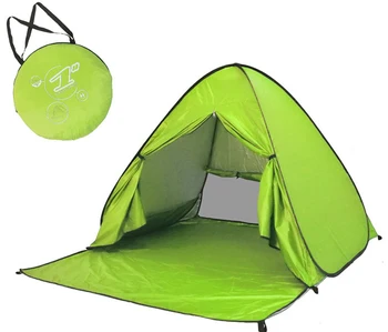 Automat Cort De Camping Gratuit Pentru A Construi Camping Plajă Umbrelă De Soare, De Protecție Solară Cort Viteza În Aer Liber Camping Cort