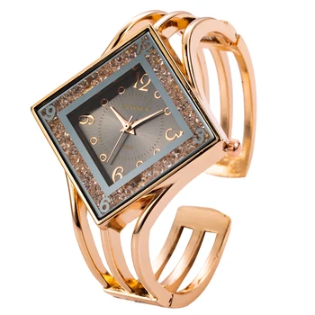 Femei Ceasuri de Top de Brand de Lux Cuarț Circulație din Oțel Inoxidabil de Aur Cadran Negru Impermeabil Doamnelor Ceasuri relogio feminino