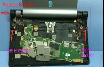 Power flex cable & Ringer mai Tare Speaker Module Pentru Lenovo Yoga Tab 3 YT3-850F Difuzor Buzzer Piese de schimb