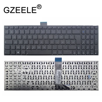 GZEELE FR franceză Tastatura PENTRU Asus X551 X551CA X551MA K555Y F551 F551C F551CA F551M F551MA F551MAV R512 R512C Negru FR AZERTY