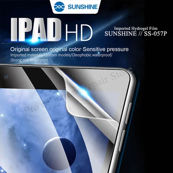 SOARE SS-057P Hidrogel Membrana pentru Tableta IPad de Protecție, Film Film Flexibil Pentru Tăiere Inteligente Mașină de Coperta