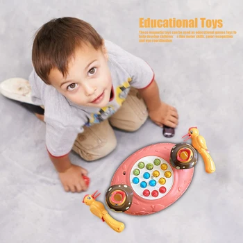 Magnetic Copilul Jucărie Set De Joc Ciocănitoarea Prinde Și Se Hrănesc Joc De Îndemânare Motorii Fine De Învățământ Preșcolar Jucării Pentru Fată Și Băiat