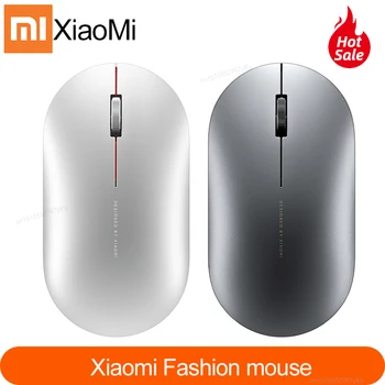 Original Xiaomi Moda Mouse-Ul Wireless Portabil Joc Mouse2.4GHz Bluetooth link-ul de 1000 dpi Mouse Optic Mini Portabil de Metal Mouse-ul