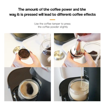 ICafilas Stianless Oțel Reutilizabile CEAȘCĂ Mare De cafea Nespresso Vertuo Capsula de Cafea Filtru, Espresso Vertuoline
