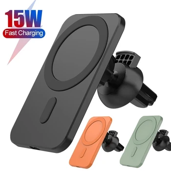 Lovebay 15W Puternic Magnetic Wireless Încărcător de Mașină montat Stand Pentru iPhone 12 ProMax 12Mini 12Pro Pentru Incarcator Magsafe Suport de Telefon