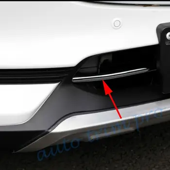 Chrome Turnare Capul Grill Fața Griller Dungi Garnitura Capac potrivit Pentru Mazda CX5 CX-5 KF 2017 2018 2019 2020 Accesorii 2X