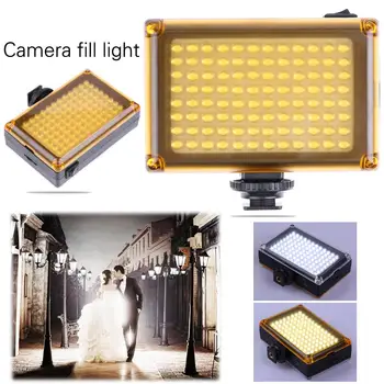 96 LED-uri Video de Telefon de Lumină 3200K/5500K Pe Camera Foto Studio de Iluminat Hot Shoe Umple de Lumină Lampă pentru Smartphone DSLR SLR