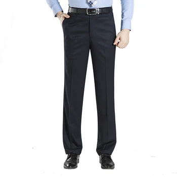 Noua Toamna Casual Slim Pantaloni Costum Pentru Oamenii de Afaceri Clasic de Nunta Fomal Pantaloni de Moda Direct Bărbați se Potrivesc Rochie de Birou 3XMR36