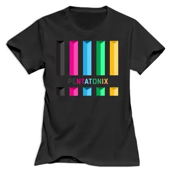 Pentatonix Topuri De Femei Tricou De Moda Confortabil Fată Tânără Tricou De Moda Bumbac T-Shirt De Imprimare Tricouri