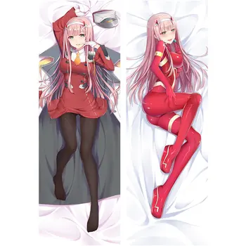 Anime DRAGĂ în FRANXX-zero doi pernă Acoperă Dakimakura cazul de fata Sexy 3D față-verso, lenjerie de Pat Îmbrățișându Corp față de pernă DF02