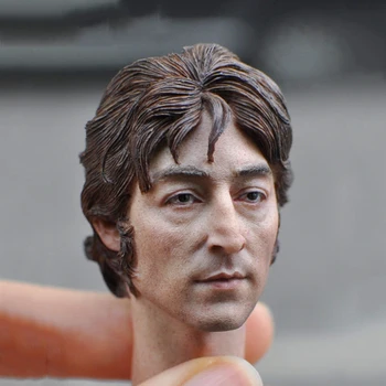 1/6 Capul lui John Lennon Headplay Sculpta KM18-10 1/6 Europa de Cap de Om, de sex Masculin Cap Figura 12