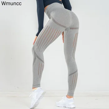 Gol Afară De Sport, Jambiere Femei Yoga Pant Respirabil Funcționare Sală De Sport De Fitness Elastic Pantaloni De Energie Fără Sudură Burtica Control