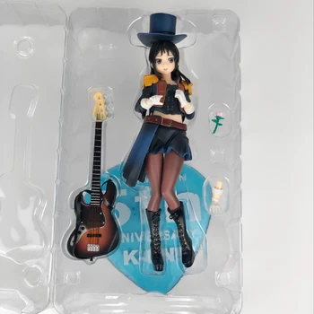 5-a Aniversare Azusa Nakano K-PE Figura Anime Mio Akiyama Ritsu Tainaka PVC 1/8 Fata Reda Muzică Model de Jucărie Plină de Colecții
