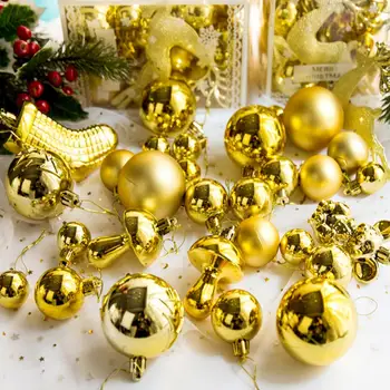 30 buc Decorațiuni pentru Bradul de Crăciun Bile Fleac Xmas Party Agățat Mingea Ornamente, Decoratiuni de Craciun pentru Casa Cadou de Anul Nou