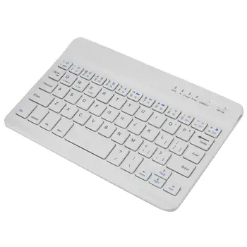 Fără fir Bluetooth Tastatura Mini Reincarcabila 7 inch, Portabil Ușor de Încărcare a Bateriei de Litiu Durabil Practice pentru Tableta/Telefon