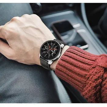 22mm Galaxy watch 46mm curea pentru Samsung Gear S3 Frontieră banda Huawei watch GT curea bratara din Piele watchband S 3 46