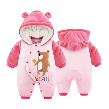 Haine pentru copii Romper Onesie Mario Anime Leu Urs Moale Cald ropa de bebe Baby costume salopetă Nou-născut copii 1-3Y Costum