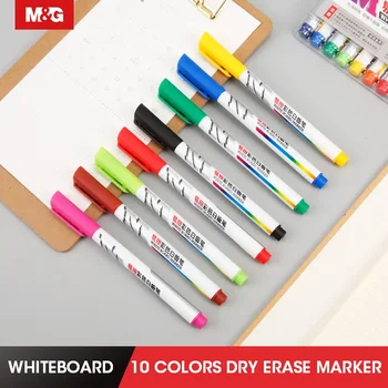 M&G 12 Culori/set Culoare Whiteboard Markere, se Șterg de Culoare Markeri, 1.0 mm, birou, scoala,papetarie,desen,arta de aprovizionare