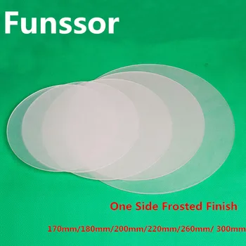 Funssor 3D printer Forma Rotunda mată sticlă borosilicată farfurie cu Diametrul de 170 mm/180mm/200mm/220mm/260mm/ 300mm